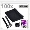Opaska kablowa na rzepy TRU COMPONENTS T24CA098 TC-13377452, (D x S) 300 mm x 14 mm, 100 szt.