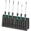 Wera 05118152001 2035/6B Kraftform Micro Slot/Phillips Screwdrivers, 6-Piece Set