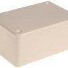 Obudowa ABS szerokość zew. 56 mm długość zew. 85 mm wys. zew. 39 mm CAMDENBOSS IP54 Beżowy