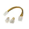 Kabel ATX EPS 8pin wt - 4pin gn. CPU