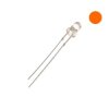 DIODA LED 3mm POMARAŃCZOWA AMBER 900mcd 50st. CLEAR S.J.