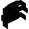 Clip-on heatsink, (L x W x H) 7 x 25 x 20.5 mm, 25 K/W, black anodized, FK 220 SA 220