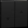 MEG3855-0403 System M Wippe Serienschalter Ocean Plastic schwarz