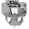 Through terminal block, cage clamp, 0.08-4.0 mm², 1 pole, 20 A, 4 kV, gray, 226-111