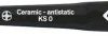 Wkrętak dostrojczy z klingą ceramiczną, KS rozmiar 0 Bernstein Tools for Electronics 1-866 1 szt.