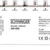 Multiprzełącznik SAT Schwaiger SEW4058 Wejścia (multi-switch): 5 (4 sat/ 1 naziemne) Ilość uczestników: 8