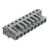 WAGO Listwa stykowa PCB 232 9 -pinowe 1-rzędowe raster: 5 mm Do montażu na płytce drukowanej THT żeńskie Lutowie Kątowy