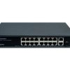 Switch 16x PoE 10/100 Mbps 802.3af/at + 2x Uplink 100/1000 Mbps + 1x SFP, 250W, tryb Extend (250m)
