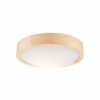 Lampa sufitowa plafon drewniany sosnowy LED 1-punktowy wypukły 27 cm LD-PD-8.1 SOSNA