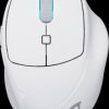 4044951039654 Gaming mouse, wireless/USB, RGB, white