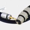 Kabel mikrofonowy gniazdo XLR/wtyk Jack 3,5 stereo MK21 1m