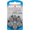 Słuchowa 675 DA RAYOVAC 1.4V B=6 USA Bateria słuchowa 675