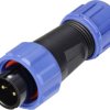 Złącze IP68 serii SP13 Weipu SP1310 / P 2 I, 1 szt.
