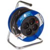 Przedłużacz Bębnowy Kompakt 15M 4X230v Czarny H05vv-F 3G1,5 1079184004