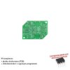 Moduł komfortowych kierunkowskazów 9-18 V - PCB i mikroprocesor do projektu AVT 1945