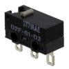 Omron D2F-01-D3 Mikroprzełącznik 30 V/DC 0.1 A 1 x wł/(wł) 1 szt. torba