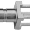 SSMB plug 50 Ω, crimp connection, straight, 100024916