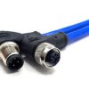 Mueller Electric C4BD81M010 Złącze czujnika/aktuatora M12 złącze męskie kątowe, złącze żeńskie kątowe 10 m Ilość pinów: