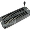 Waveshare DIP 40 Pin ZIF Socket (Black), Test & Burn-in Socket