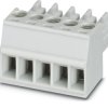 Socket header, 3 pole, pitch 3.5 mm, straight, light gray, 1769061