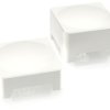 Plunger, square, (W x H) 14 x 14 mm, white, for short-stroke pushbutton, 5.46.001.007/0209