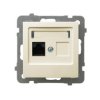 AS Gniazdo komputerowe kat.5e ecru GPK-1G/K/m/27 OSPEL