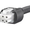 Molex Kabel przewód-płytka 6 245135 Żeńskie 300 V ac Mini-Fit Sr 1 m 6 Czarny Żeńskie Mini-Fit Sr