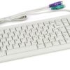 Klawiatura z trackballem Kompaktowa przewodowa, PS/2, AZERTY, Cherry