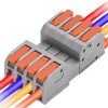 Konektor szybkozłączka 4 kanałowa zatrzaskowa 0,2-4mm²/0,14-4mm² 32A 250V