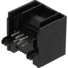 Złącze RJ11 Żeński Złącze RJ11 Przewlekany Molex, 90° 6P6C-żyłowe