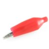 Krokodylek w izolacji - mały; czerwony, długość 27mm