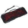 Klawiatura BLOW K-2 USB podświet 3 kolory LED, Adrenaline