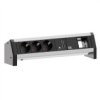 Bachmann Desk 3X Gniazdo Z Uziemieniem 1X Ładowarka Usb 1X Abd Gst18
