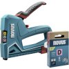 Novus 030-0462 Handheld Stapler, Type 11/53F, Staples 6-14 mm, Professional