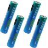 4 x Akumulatorek bateria AAA do ładowania Li-Ion 1.5V 800mWh z portem USB-C