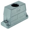 Grommet housing, size 24B, die-cast aluminum, M32, straight, screw locking, IP69/IPX9K/IP68/IP66, 19396240447