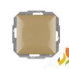 PERŁA Wyłącznik schodowy złoto metalik WP-5P ABEX