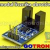 Moduł fotoelektrycznego licznika prędkości obrotowej - detektor szczelinowy
