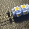 Żarówka LEDOWA G4 12V 5050 biała ciepła