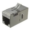 Łącznik panelowy CAT5E STP 8p8c RJ45/RJ45 KRJ45/5S-SH