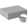 ABS enclosure, (L x W x H) 300 x 230 x 85 mm, light gray (RAL 7035), IP66, BYB-3-90H0156