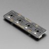 Adafruit NeoKey 1x4 QT I2C - Four Mechanical Key Switches with NeoPixels