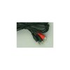Kabel jack 3,5st-2*gn.RCA 2,5m