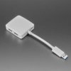 Adafruit Raspberry Pi USB 3 Hub - 5 Gbit/s USB 3.2 Gen1