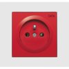 Vestra Gniazdo Pojedyncze Data Bez Ramki Podtynkowe Ip20 Czerwony 3842-10