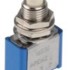 Przycisk miniaturowy Chwilowy SPDT średnica wycięcia 6.5mm, montaż panelowy APEM