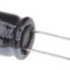 Kondensator 3300μF 6.3V dc Radialny, Otwór przelotowy Rubycon roztaw: 5mm 10 (Dia.) x 20mm