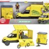 Dickie Toys Model ciężarówki Zestaw do wysyłki DHL gotowy model Model ciężarówki