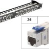 Renkforce KSV8 24 Porty Patchpanel 483 mm (19