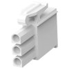Plug housing, 3 pole, pitch 4.2 mm, straight, natural, 172337-1